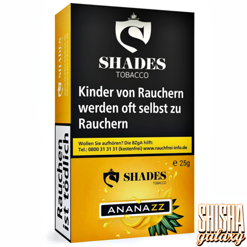 Shades Tobacco Shades Tabak - Ananazz (25g) - Shisha Tabak