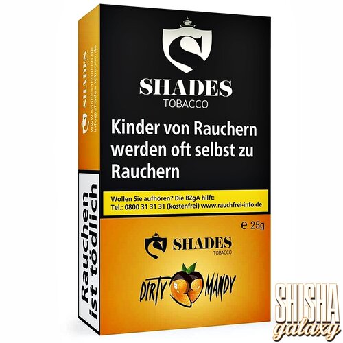 Shades Tobacco Shades Tabak - Dirty Mandy (25g) - Shisha Tabak