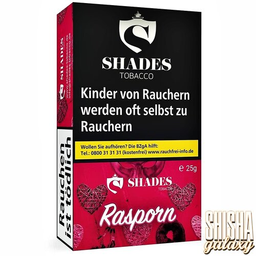 Shades Tobacco Shades Tabak - Rasporn (25g) - Shisha Tabak