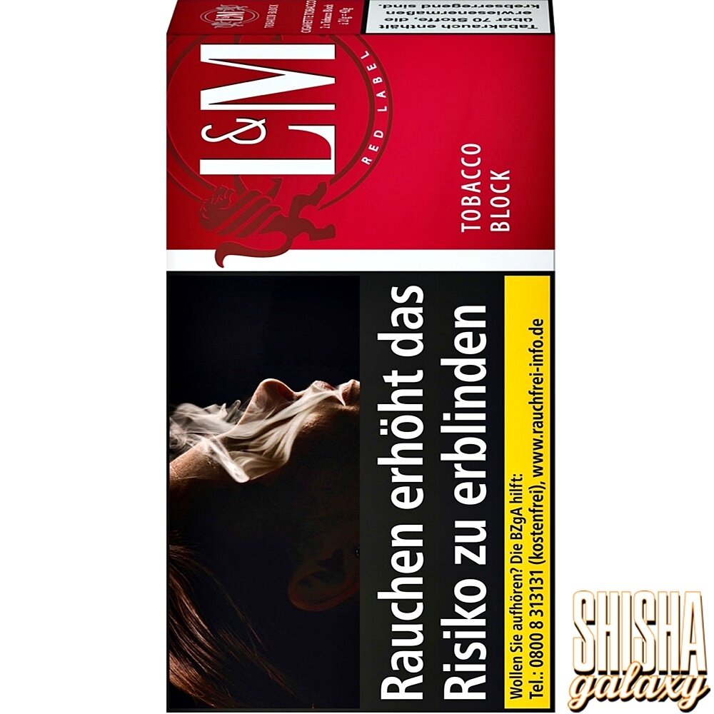 L&M L&M - Block Red Label - Feinschnitttabak - Block - 42g L&M L&M - Block Red Label - Feinschnitttabak - Block - 42g