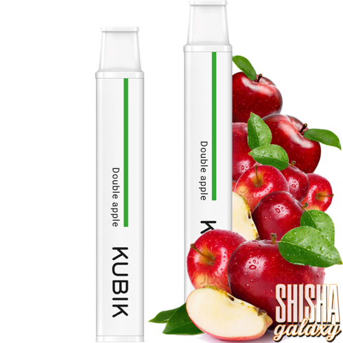 Kubik Double Apple - 600 Züge / Nikotin 20 mg