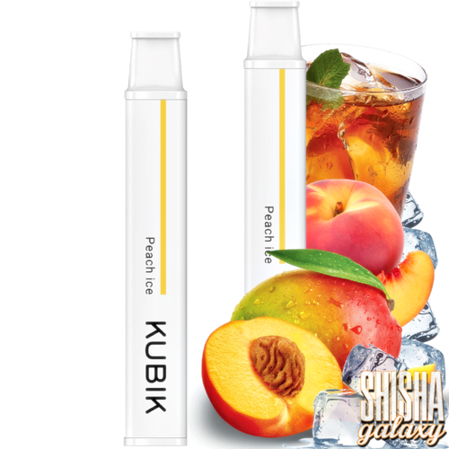 Kubik Kubik Vape - Peach Ice - E-Shisha - 600 Züge / Nikotin 20 mg