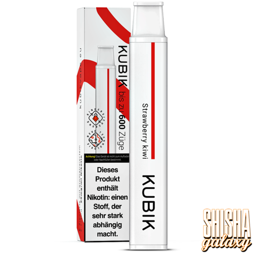 Kubik Kubik Vape - Strawberry Kiwi - E-Shisha - 600 Züge / Nikotin 20 mg