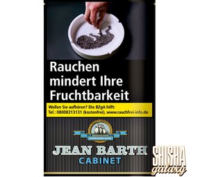 Jean Barth Cabinet - Schwarzer Shag - Feinschnitttabak - Pouch - 35g Jean Barth Cabinet - Schwarzer Shag - Feinschnitttabak - Pouch - 35g