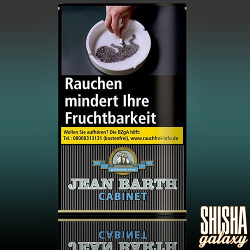 Jean Barth Jean Barth - Cabinet - Schwarzer Shag - Feinschnitttabak - Pouch - 35g