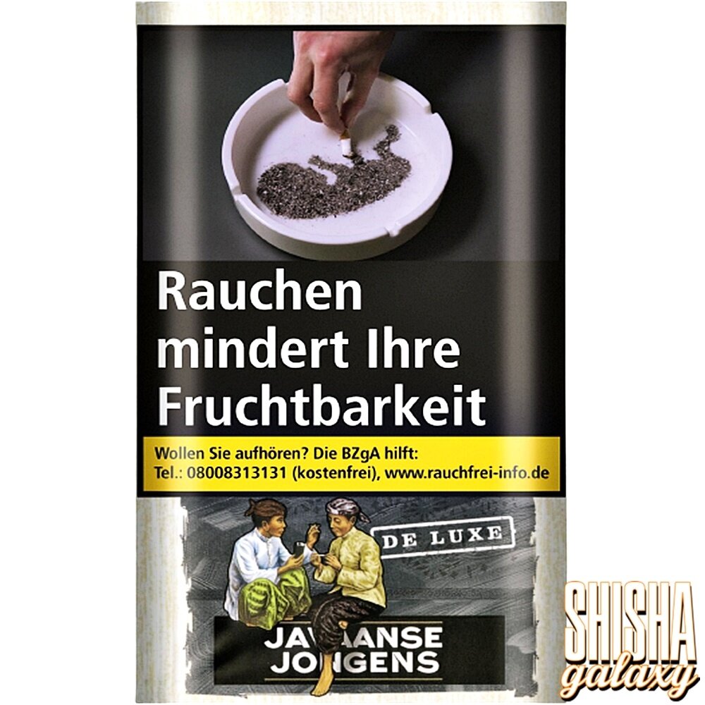 Javaanse Jongens Javaanse Jongens - De Luxe - Feinschnitttabak - Pouch - 30g Javaanse Jongens Javaanse Jongens - De Luxe - Feinschnitttabak - Pouch - 30g