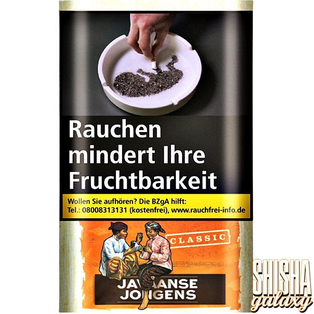 Javaanse Jongens Javaanse Jongens - Classic - Feinschnitttabak - Pouch - 30g Javaanse Jongens Javaanse Jongens - Classic - Feinschnitttabak - Pouch - 30g