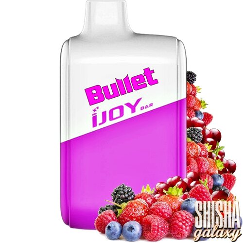 Bullet IC600 Bullet IC600 by I Joy Vape - Mixed Berries - E-Shisha - 600 Züge / Nikotin 20 mg