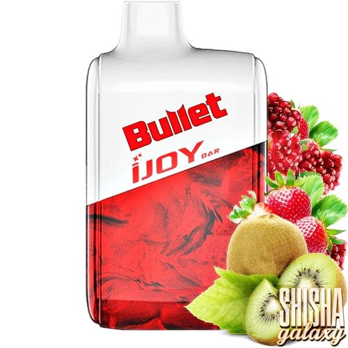 Bullet IC600 Bullet IC600 by I Joy Vape - Strawberry Kiwi Pomegranate - E-Shisha - 600 Züge / Nikotin 20 mg