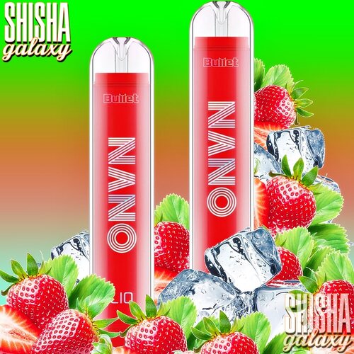 Lio Nano X2 Lio Nano X2 - Strawberry Ice - Einweg E-Shisha - 600 Züge / Nikotin 20 mg