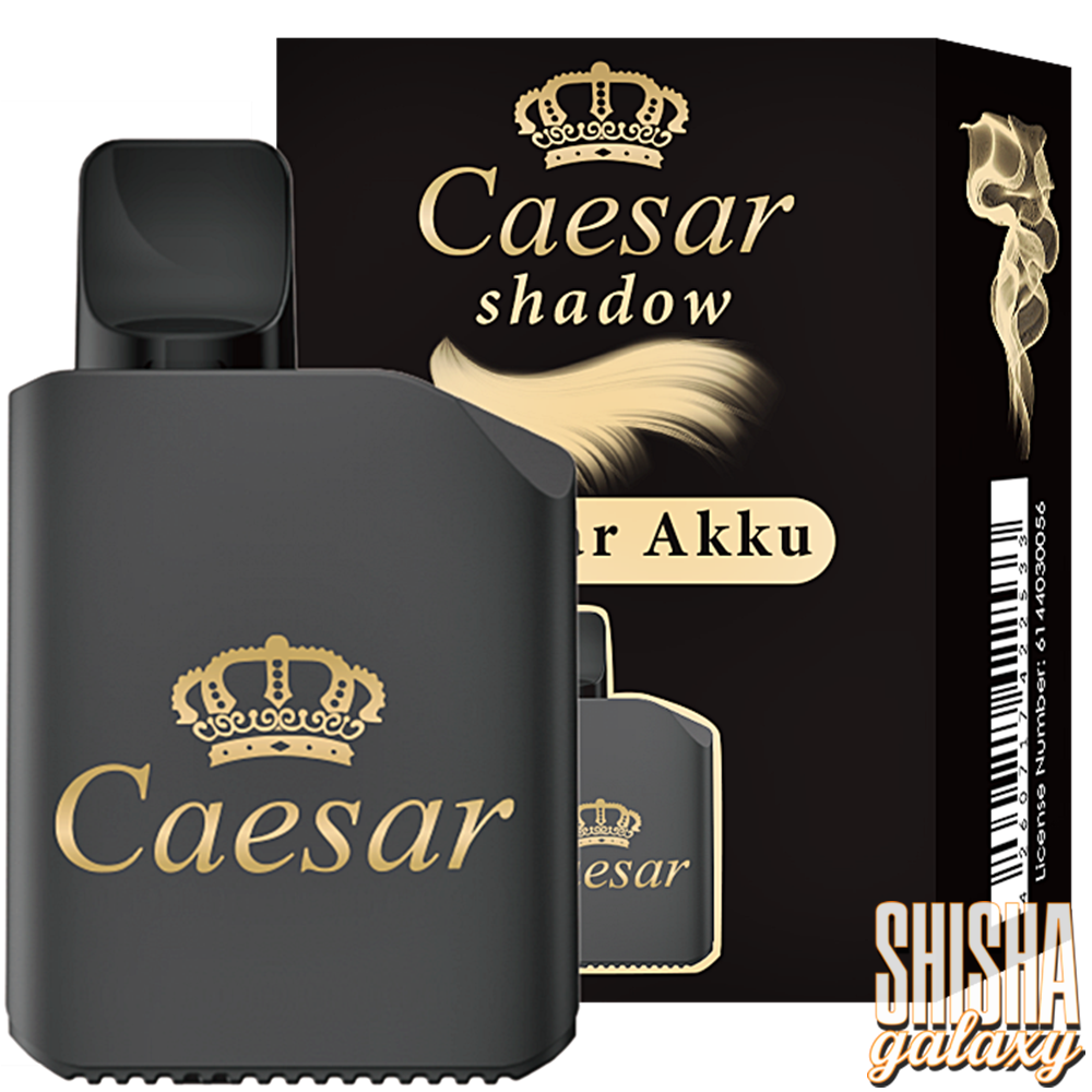 Caesar Caesar Shadow - Pod Kit - Akku 400 mAh - Black & Gold - E-Zigarette Caesar Caesar Shadow - Pod Kit - Akku 400 mAh - Black & Gold - E-Zigarette