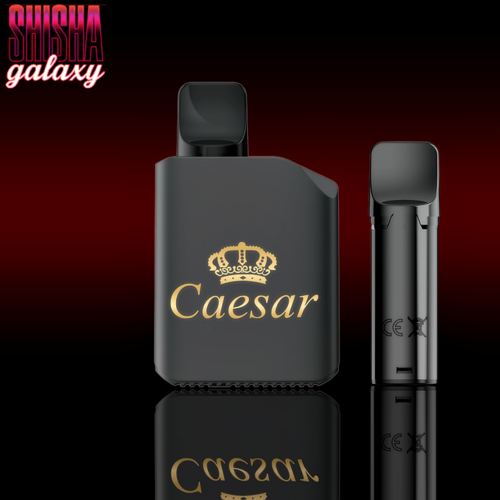 Caesar Caesar Shadow - Pod Kit - Akku 400 mAh - Black & Gold (Wiederaufladbare Mehrweg E-Zigarette)