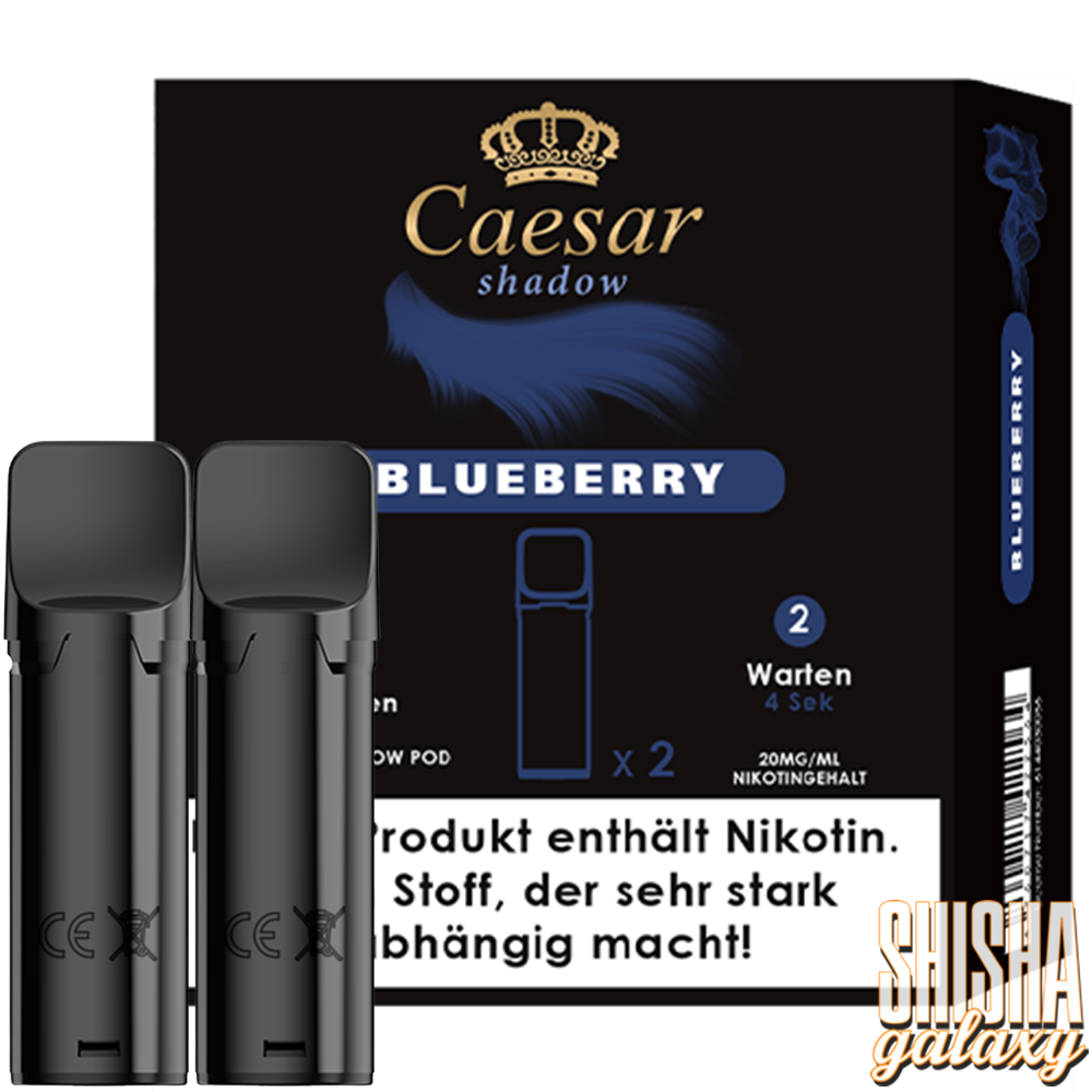 Caesar Caesar Shadow - Blueberry - Liquid Pod - 2 ml - Nikotin 20 mg - 2er Pack (4ml)