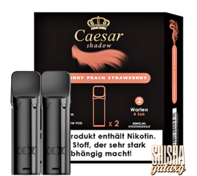 Caesar Blueberry Peach Strawberry - Liquid Pod - Nikotin 20 mg - 2er Pack Caesar Blueberry Peach Strawberry - Liquid Pod - Nikotin 20 mg - 2er Pack