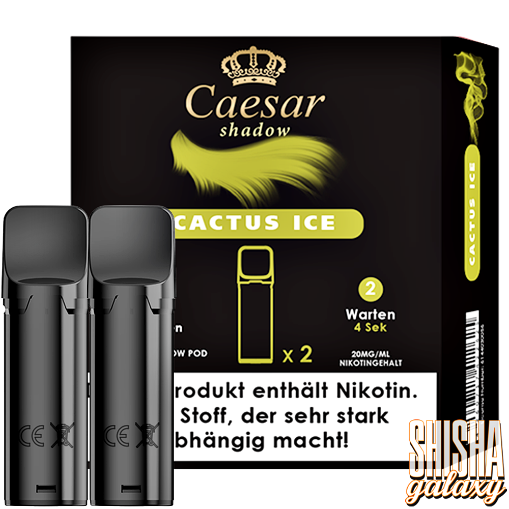 Caesar Caesar Shadow - Cactus Ice - Liquid Pod - 2 ml - Nikotin 20 mg - 2er Pack (4ml) Caesar Caesar Shadow - Cactus Ice - Liquid Pod - 2 ml - Nikotin 20 mg - 2er Pack (4ml)