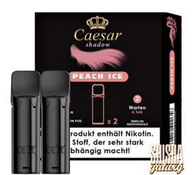 Caesar Peach Ice - Liquid Pod - Nikotin 20 mg - 2er Pack Caesar Peach Ice - Liquid Pod - Nikotin 20 mg - 2er Pack