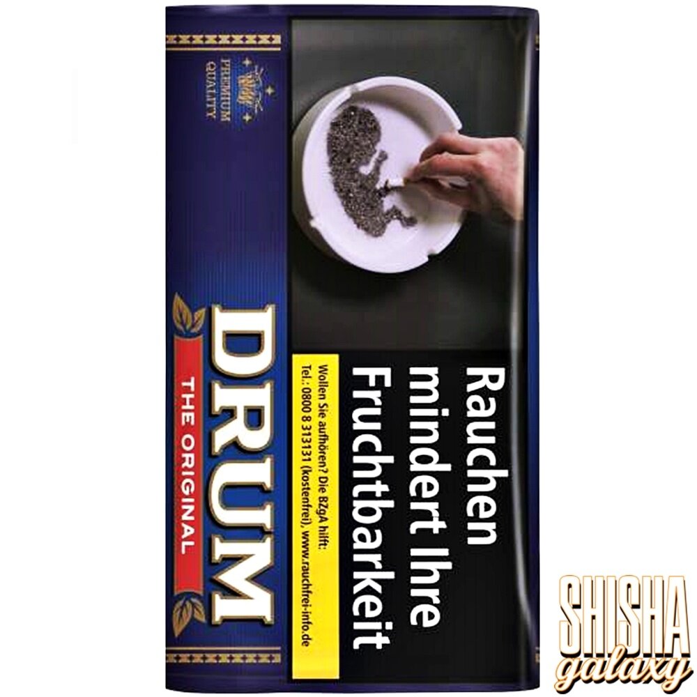 Drum Drum - The Original - Halfzware - Feinschnitttabak - Pouch - 30g Drum Drum - The Original - Halfzware - Feinschnitttabak - Pouch - 30g