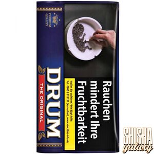 Drum The Original - Halfzware - Feinschnitttabak - Pouch - 30g