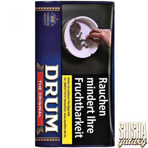 Drum Drum - The Original - Halfzware - Feinschnitttabak - Pouch - 30g