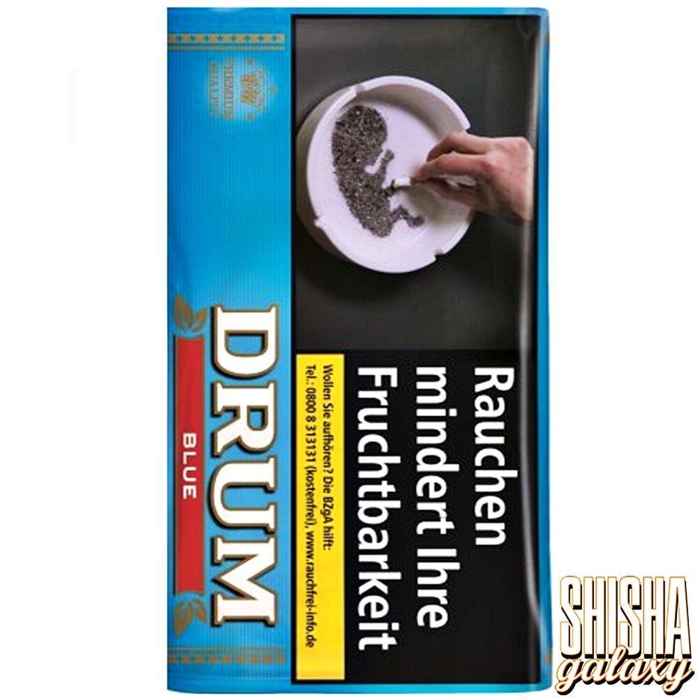 Drum Drum - Blau - Feinschnitttabak - Pouch - 30g Drum Drum - Blau - Feinschnitttabak - Pouch - 30g