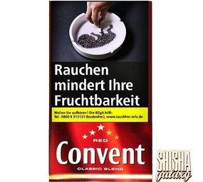 Convent Red - Classic Blend - Feinschnitttabak - Pouch - 40g