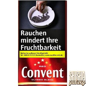 Convent Red - Classic Blend - Feinschnitttabak - Pouch - 40g