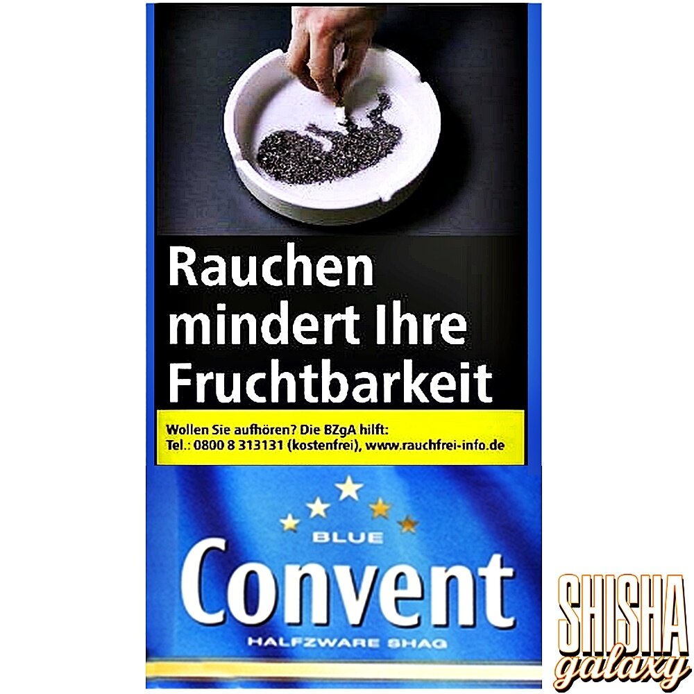 Convent Convent - Blue - Halfzware Shag - Feinschnitttabak - Pouch - 40g Convent Convent - Blue - Halfzware Shag - Feinschnitttabak - Pouch - 40g
