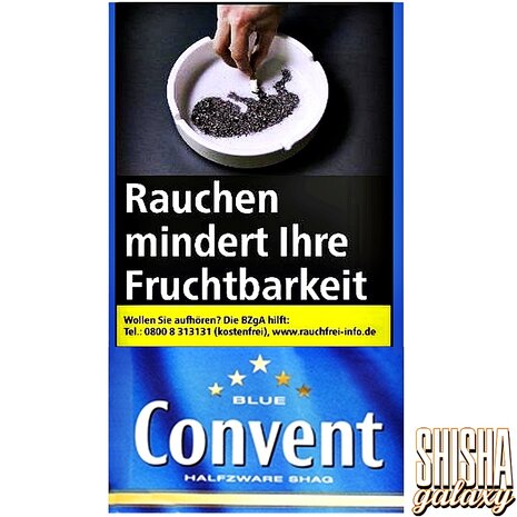 Convent Convent - Blue - Halfzware Shag - Feinschnitttabak - Pouch - 40g Convent Convent - Blue - Halfzware Shag - Feinschnitttabak - Pouch - 40g