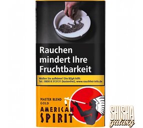 American Spirit Master Blend Gold - Feinschnitttabak - Pouch - 30g American Spirit Master Blend Gold - Feinschnitttabak - Pouch - 30g