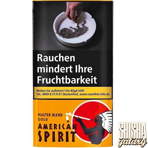 American Spirit American Blend - Master Blend Gold - Feinschnitttabak - Pouch - 30g