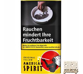 American Spirit Original Yellow - Feinschnitttabak - Pouch - 30g American Spirit Original Yellow - Feinschnitttabak - Pouch - 30g