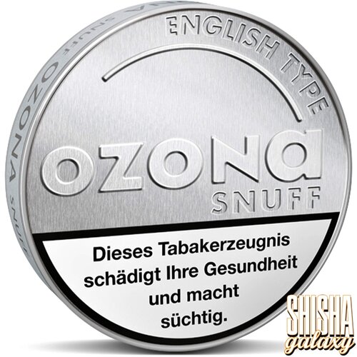 Ozona English Type - Snuff / Schnupftabak - Dose - 5g