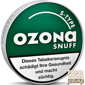 Ozona S-Type - Snuff / Schnupftabak - Dose - 5g