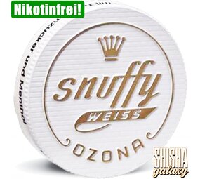 Ozona Snuffy Weiss - Snuff / Schnupfpulver - Dose - 6g Ozona Snuffy Weiss - Snuff / Schnupfpulver - Dose - 6g