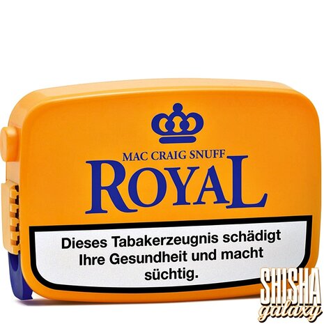 Mac Craig Snuff Royal Mac Craig Snuff - Royal - Snuff / Schnupftabak mit Nikotin - Dose - 7g Mac Craig Snuff Royal Mac Craig Snuff - Royal - Snuff / Schnupftabak mit Nikotin - Dose - 7g