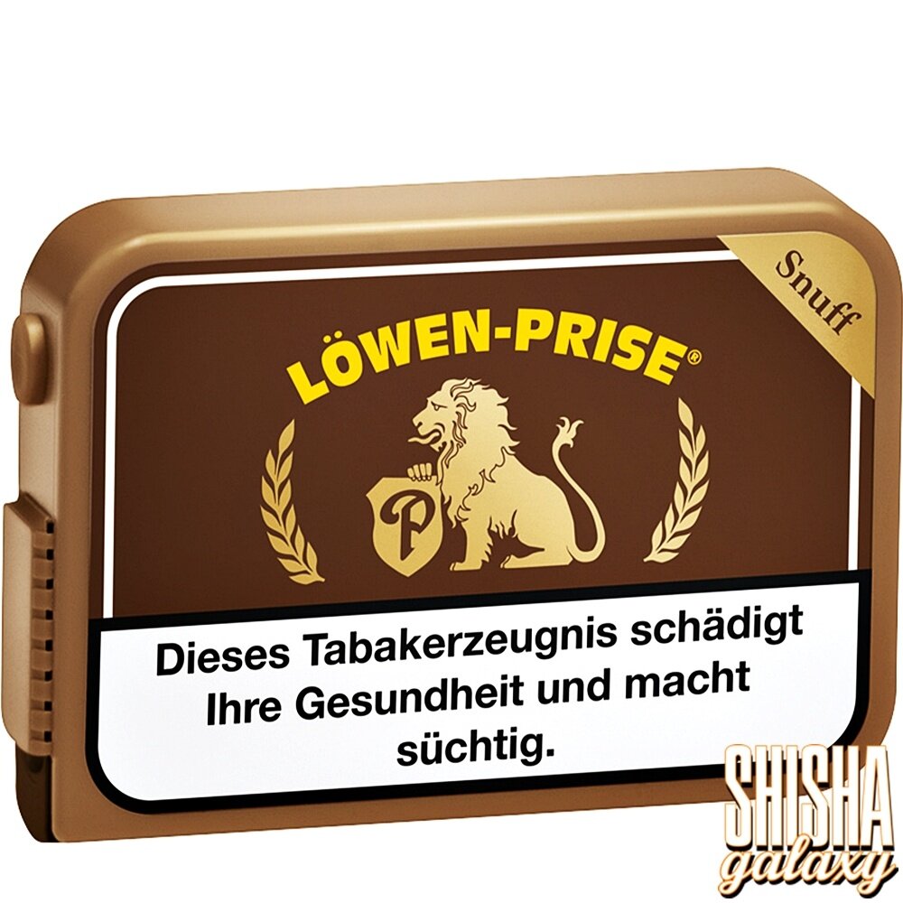Pöschl Pöschl - Löwenprise - Snuff / Schnupftabak mit Nikotin - Dose - 10g Pöschl Pöschl - Löwenprise - Snuff / Schnupftabak mit Nikotin - Dose - 10g