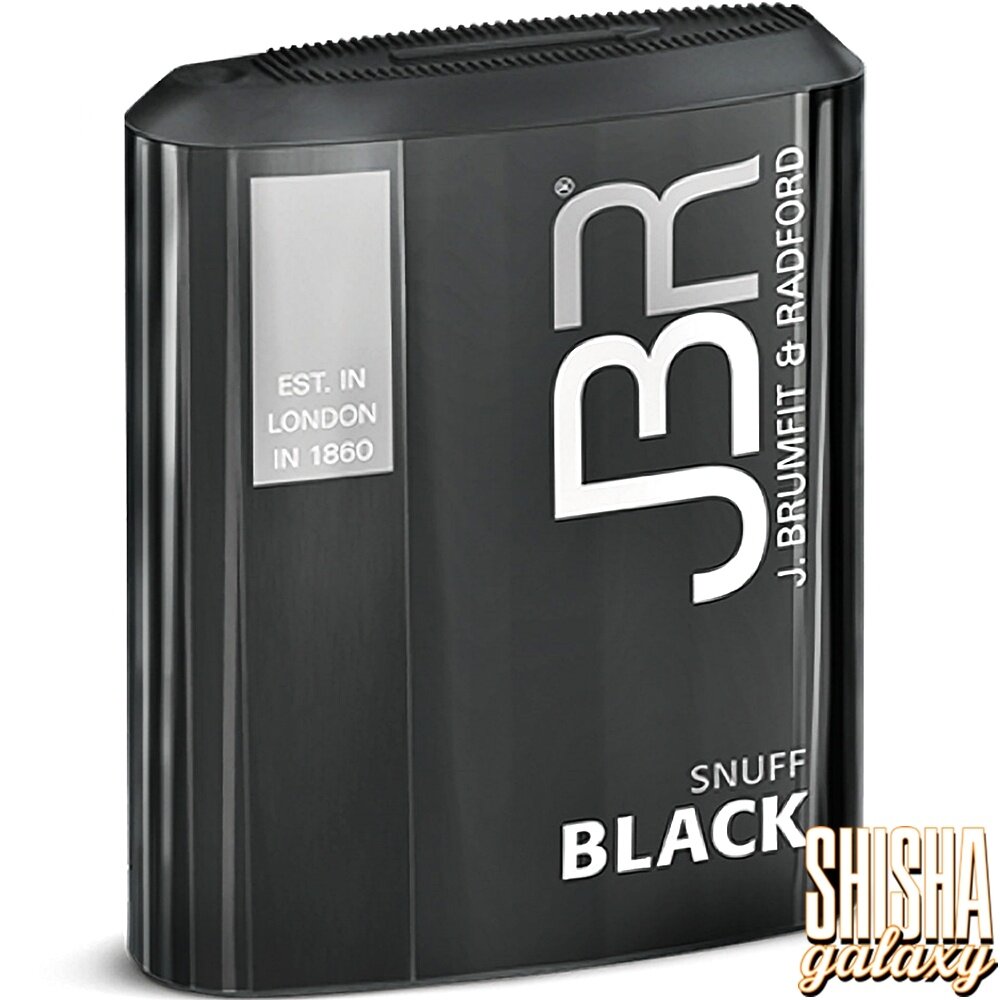 JBR John Brumfit & Radford JBR - Black - Snuff / Schnupftabak mit Nikotin - Dose - 10g JBR John Brumfit & Radford JBR - Black - Snuff / Schnupftabak mit Nikotin - Dose - 10g