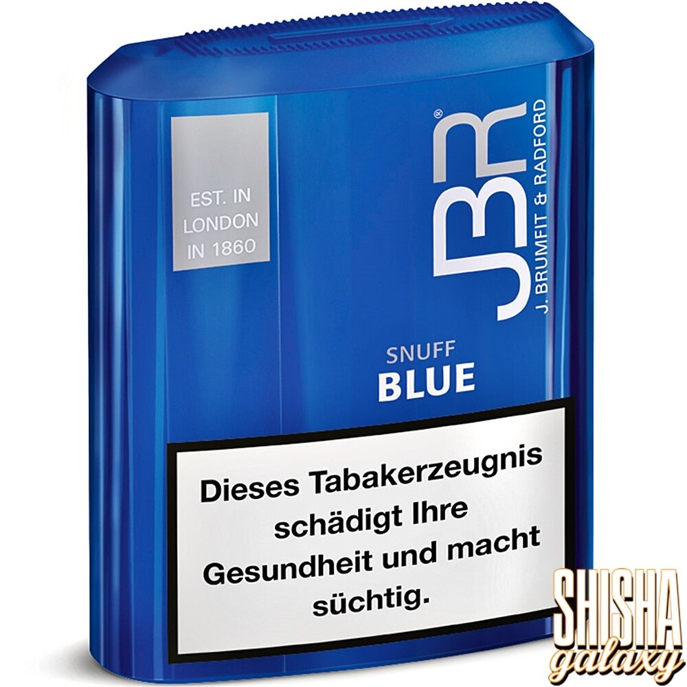 JBR John Brumfit & Radford JBR - Blue - Snuff / Schnupftabak mit Nikotin - Dose - 10g