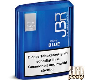 JBR John Brumfit & Radford Blue - Snuff / Schnupftabak - Dose - 10g JBR John Brumfit & Radford Blue - Snuff / Schnupftabak - Dose - 10g