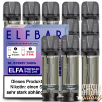 ELFA - Blueberry Snow - Liquid Pod - Nikotin 20 mg - 10er Pack