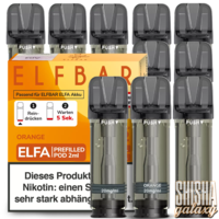 ELFA - Orange - Liquid Pod - Nikotin 20 mg - 10er Pack