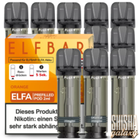 ELFA - Orange - Liquid Pod - Nikotin 20 mg - 10er Pack (5x 2er Pack)