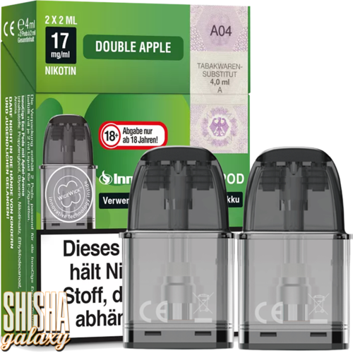 InnoCigs InnoCigs - ECO - Double Apple - Liquid Pod - Nikotin 17 mg - 2er Pack