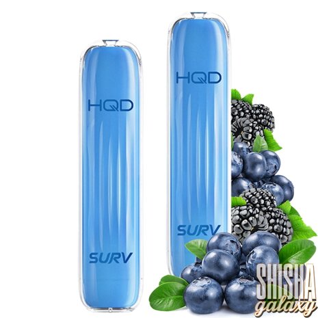 HQD HQD Surv - Blue Razz / Blurry Berry - 600 Züge / Nikotin 18 mg - Einweg E-Zigarette HQD HQD Surv - Blue Razz / Blurry Berry - 600 Züge / Nikotin 18 mg - Einweg E-Zigarette