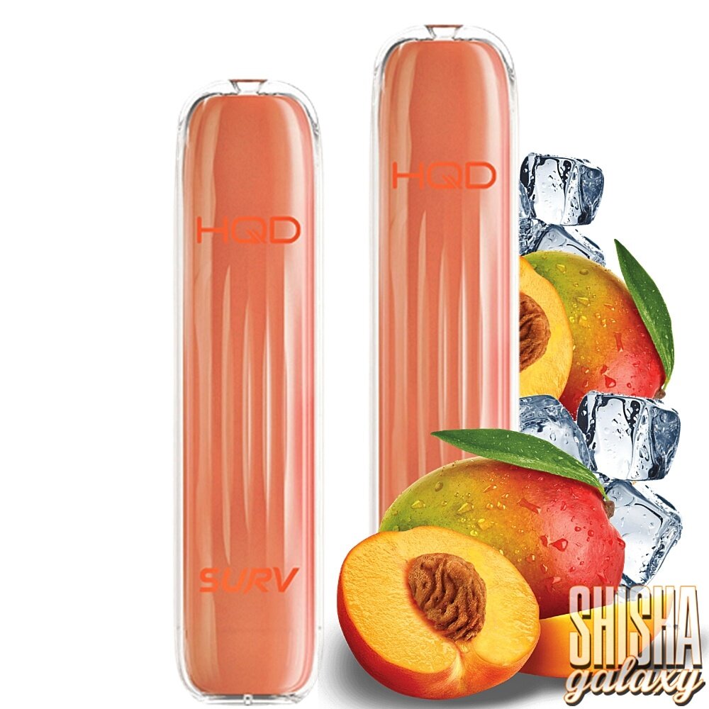 HQD HQD Surv - Peach - 600 Züge / Nikotin 18 mg - Einweg E-Zigarette HQD HQD Surv - Peach - 600 Züge / Nikotin 18 mg - Einweg E-Zigarette