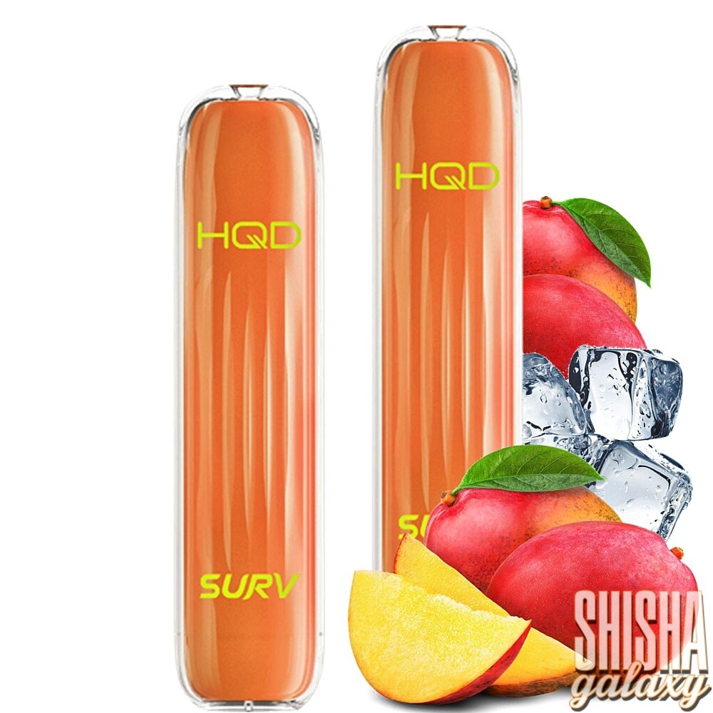 HQD HQD Surv - Mango - 600 Züge / Nikotin 18 mg - Einweg E-Zigarette HQD HQD Surv - Mango - 600 Züge / Nikotin 18 mg - Einweg E-Zigarette