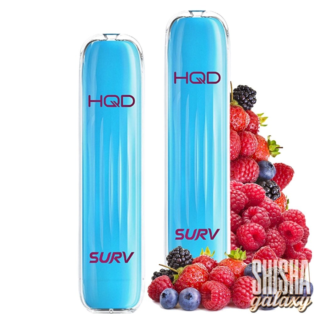HQD HQD Surv - Very Berry / Jumble Berry - 600 Züge / Nikotin 18 mg - Einweg E-Zigarette HQD HQD Surv - Very Berry / Jumble Berry - 600 Züge / Nikotin 18 mg - Einweg E-Zigarette