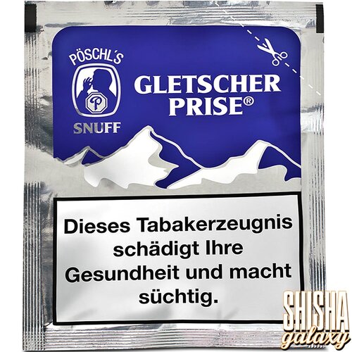 Pöschl Gletscher Prise - Snuff / Schnupftabak - Beutel - 10g