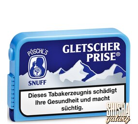 Pöschl Gletscher Prise - Snuff / Schnupftabak - Dose - 10g Pöschl Gletscher Prise - Snuff / Schnupftabak - Dose - 10g