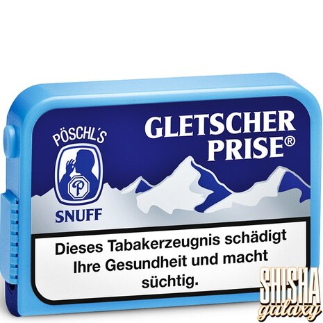 Pöschl Pöschl - Gletscher Prise - Snuff / Schnupftabak mit Nikotin - Dose - 10g